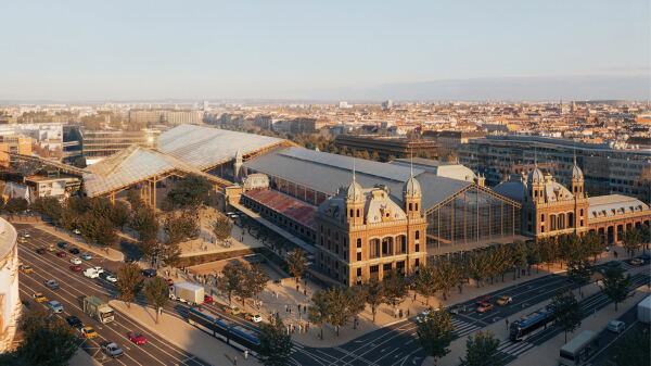 Ankauf: Kengo Kuma & Associates (Tokio), M-Teampannon (Budapest)