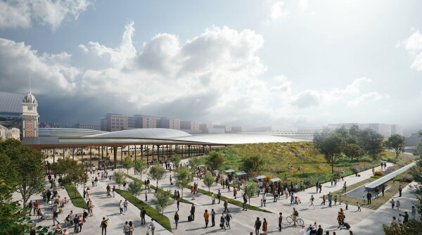 3. Preis: Zaha Hadid Architects (London), Finta St�di� (Budaptest), Buro Happold (Berlin), ABUD (Budapest), Land (Mailand)