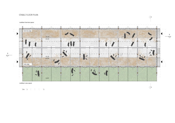 Schweinefarm in Kroatien von SKROZ architecture