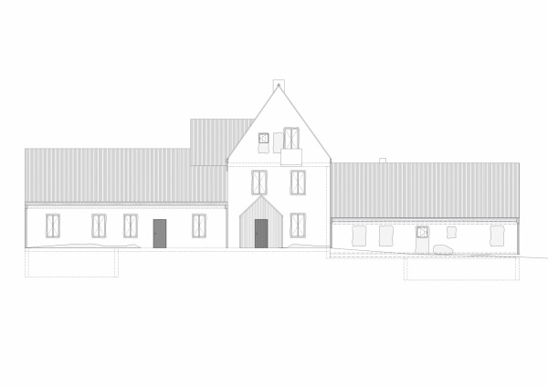 Wohnhaus Ansicht Nord