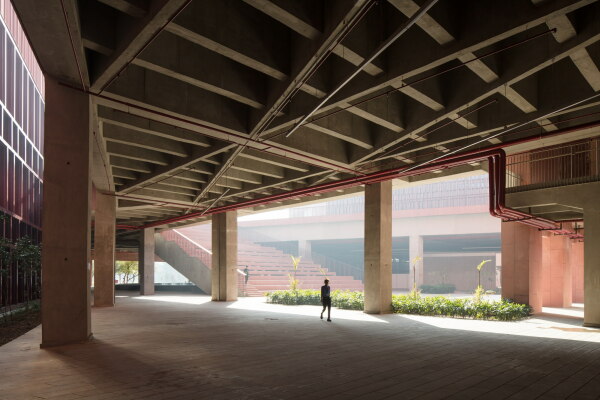 Lernzentrum von McCullough Mulvin Architects in Patiala