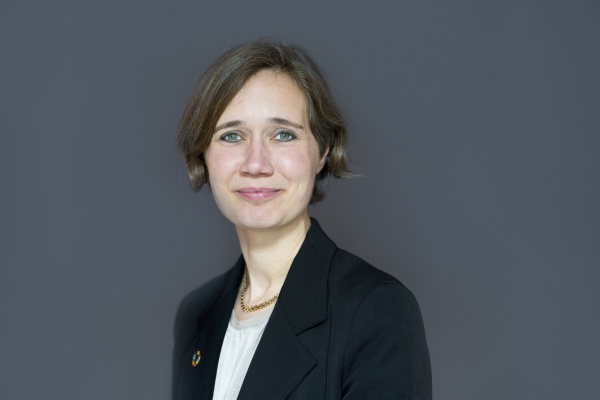 Natalie Mossin, Kongressprsidentin fr den Weltkongress in Kopenhagen