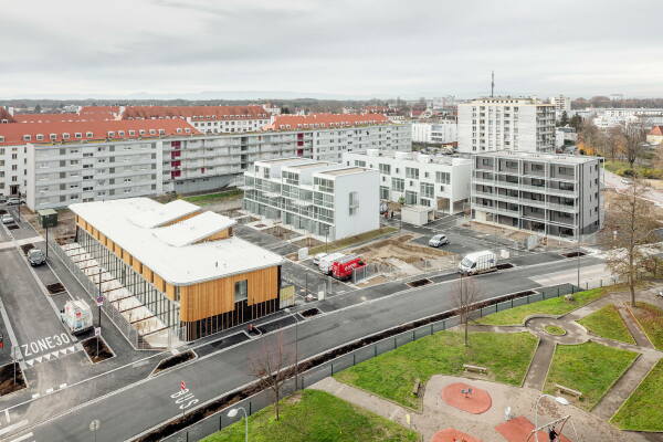 Sozialer Wohnungsbau von Kuhn und Lehmann in Straburg