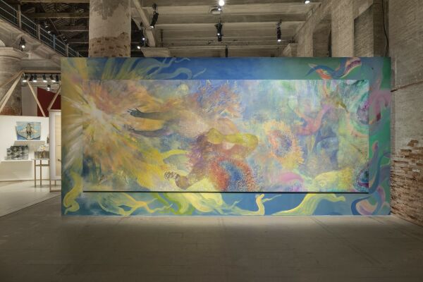 Farblich whnt man sich hier und da schon mal im Gemeindehaus  oder beim Anthroposophenkongress.