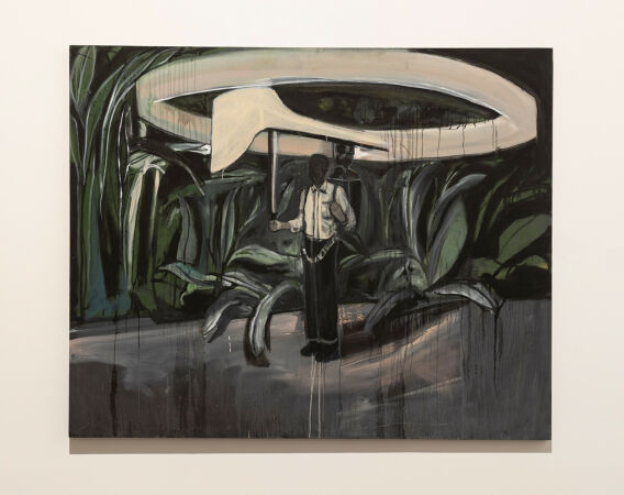 Nicht verpassen zwischen den vielen raumfllenden Installationen: einige kleinere Bilder von Noah Davis.