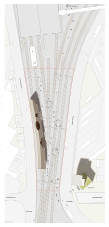 Planzeichnung des Basel Pavillon