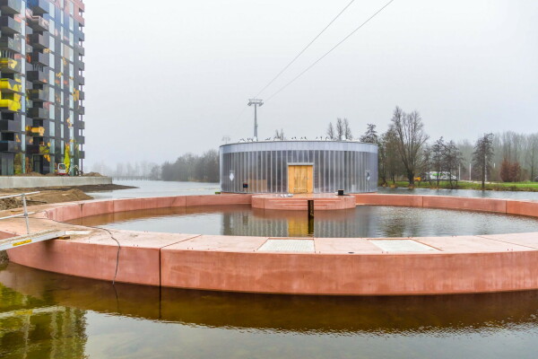 Flevoland, Kunstpavillon von Studio Ossidiana