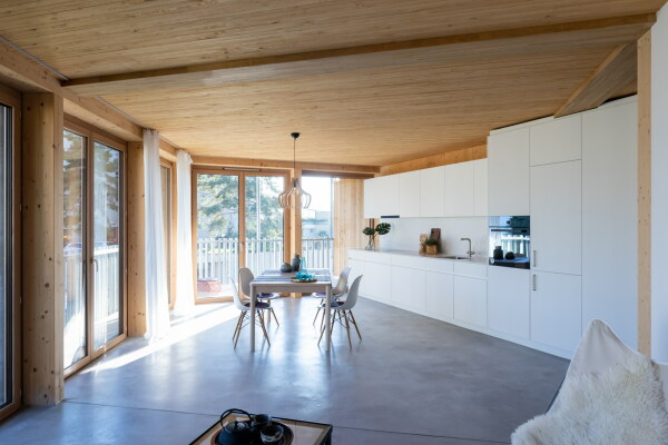 Wohnanlage in Weggis bei Luzern von HHF Architekten