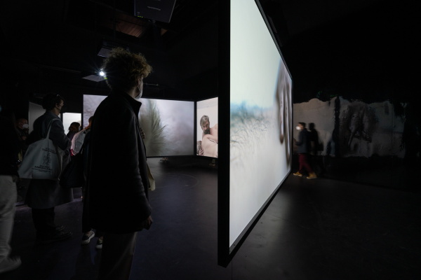 Adina Pintilie gewann vor ein paar Jahren auf der Berlinale einen Goldenen Bren. Nun ist im Rumnischen Pavillon eine Art Fortsetzung zu sehen, die wiederum den Fokus auf den Krper legt. Als diskursive Ergnzung zum Niederlndischen Pavillon  siehe unten  unbedingt zu empfehlen.