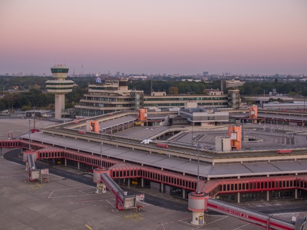 Der stillgelegte Flughafen im Oktober 2021.