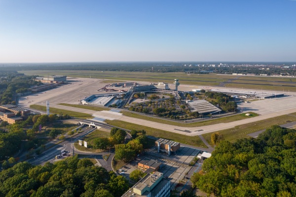 Der stillgelegte Flughafen im Oktober 2021.