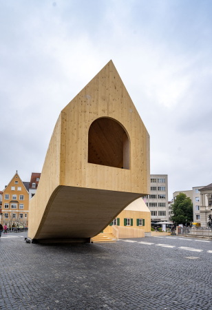 Pavillon von MVRDV in Augsburg