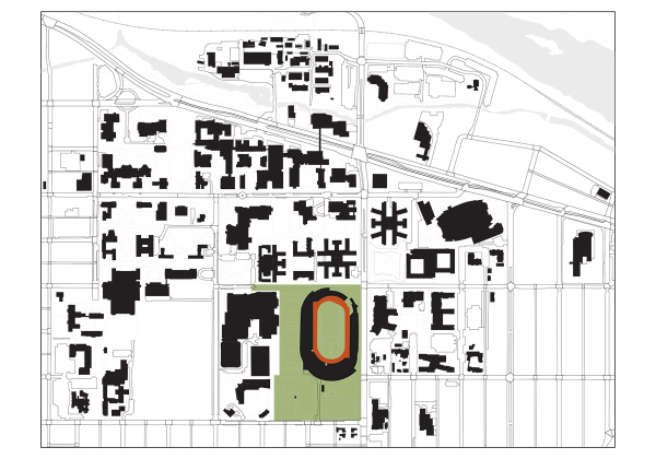 Stadion in Oregon von SRG Partnership