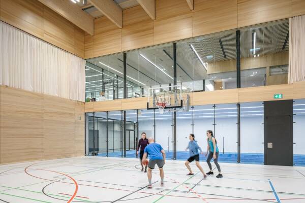 Sportfakult�t in M�nchen von Dietrich Untertrifaller Architekten
