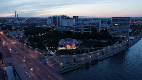 Ausstellungspavillon in Basel von AMDL Circle