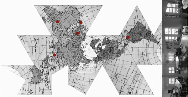 Grafik zur Verteilung der verschiedenen Arbeitsorte weltweit von n'UNDO, 2020
