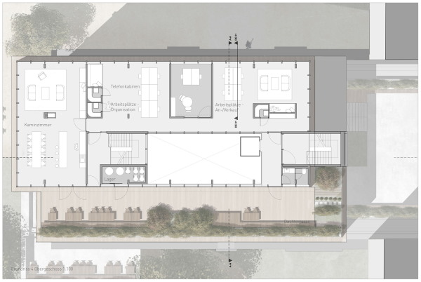 2. Preis: Kresings Architektur, Grundriss 4. Obergeschoss