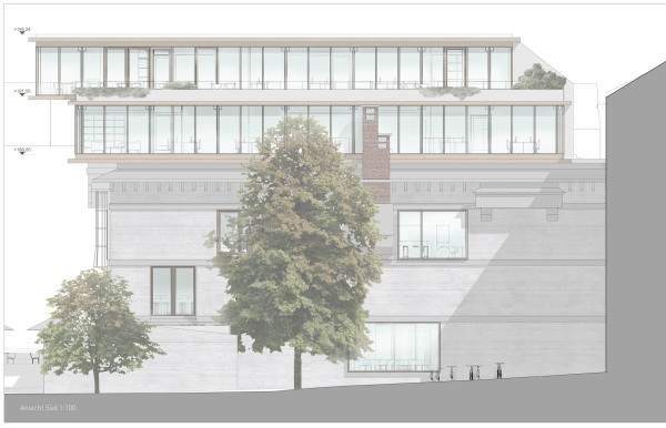 2. Preis: Kresings Architektur, Ansicht S�d