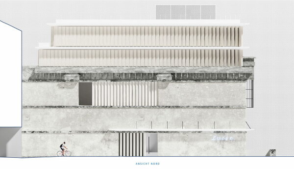 1. Preis: SMAA Studio fr Architektur, Ansicht Nord