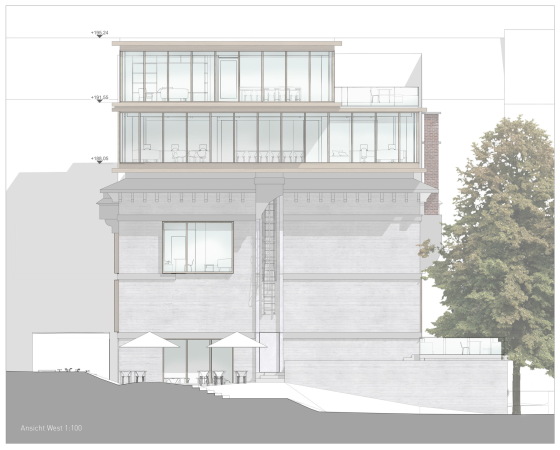 2. Preis: Kresings Architektur, Ansicht West