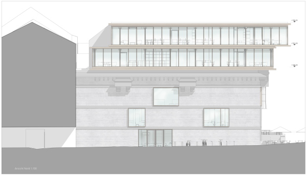 2. Preis: Kresings Architektur, Ansicht Nord