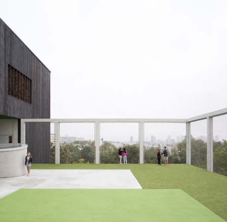 Schule in Villejuif von Dominique Coulon & associs