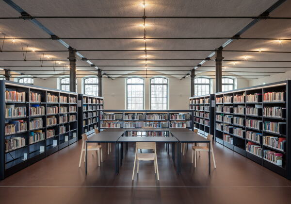 Umbau einer Spinnerei zur Bibliothek der TU Chemnitz