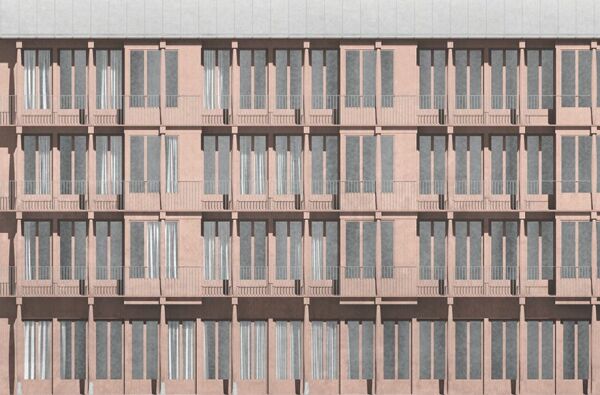 Stadthuser in Frankfurt am Main von Johannes Theodor Berzau