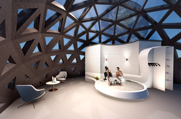 Lunar Hotel von Baturalp Bezirgan