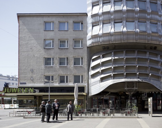 Gnther Domenig: Zentralsparkasse Favoritenstrae in Wien, 1979. Foto von 2020