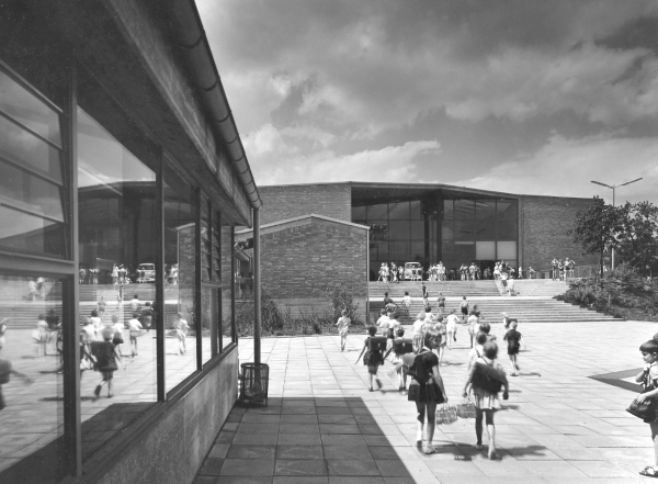 Vogelsangschule Stuttgart, 1961