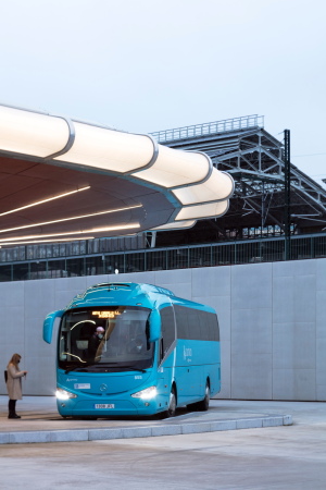 Busbahnhof von IDOM in Santiago de Compostela