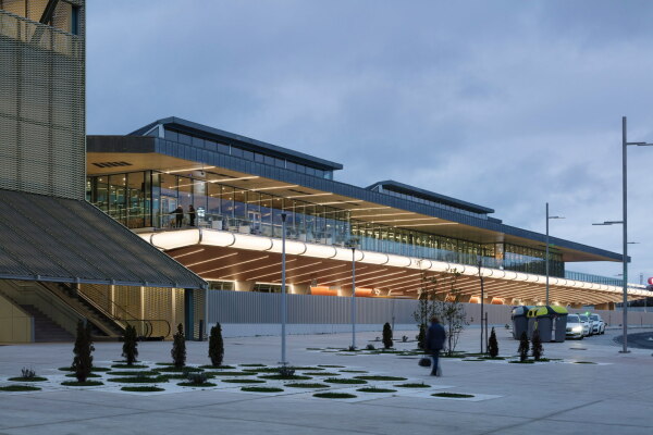 Busbahnhof von IDOM in Santiago de Compostela