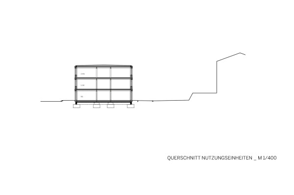 Querschnitt Nutzungseinheiten
