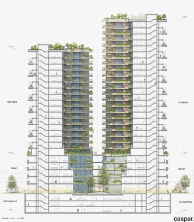 3. Preis: caspar. (Kln) und studio grngrau (Dsseldorf). Schnitt