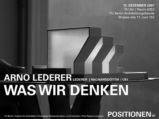 Lederer-Vortrag in Berlin