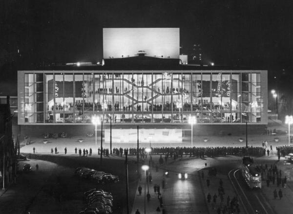 Theater Gelsenkirchen, 1956-59  Foto: Ernst Knorr