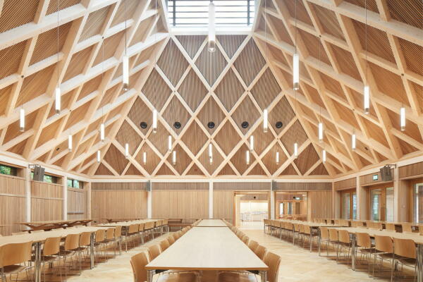 Ibstock Place School Refectory in London von Maccreanor Lavington