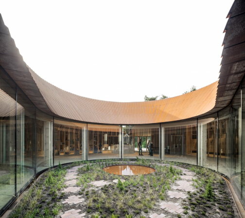 Anbau von BIG an der dnischen Nordseekste