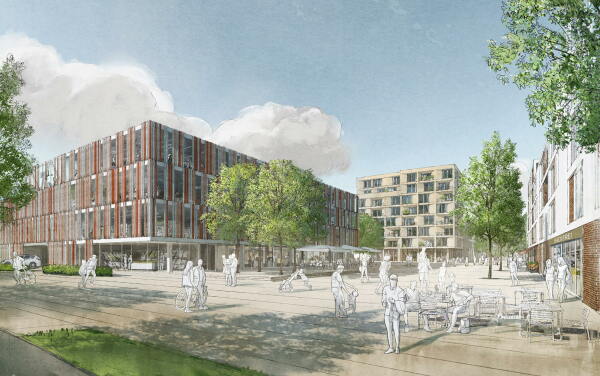 3. Preis: holger meyer architektur (Frankfurt am Main) mit WGF Objekt Landschaftsarchitekten (Nrnberg)