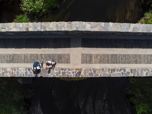 Brckensanierung von AGi Architects in Melide