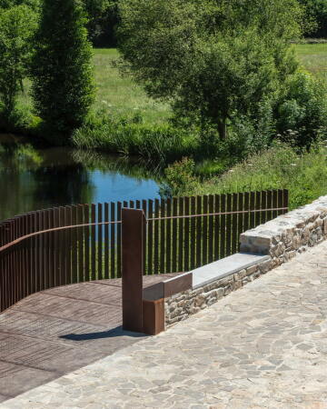 Brckensanierung von AGi Architects in Melide