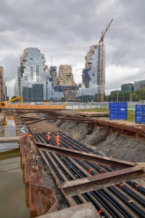 Baustelle, September 2021