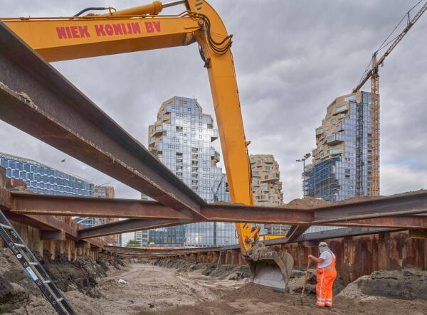 Baustelle, September 2021