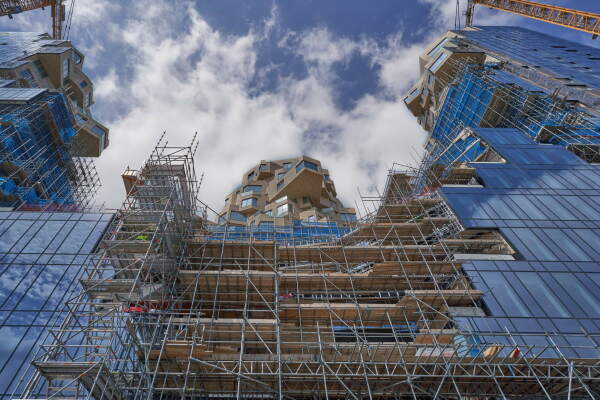 Baustelle, September 2021