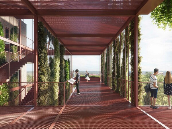 2. Preis: SEHW Architektur mit Henningsen Landschaftsarchitekten (beide Berlin)