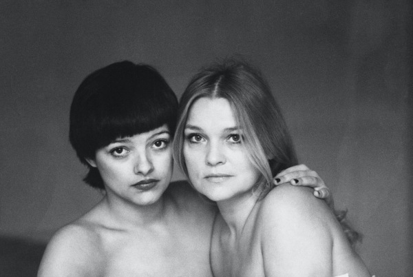 Nina und Eva Maria Hagen, Berlin, 1976