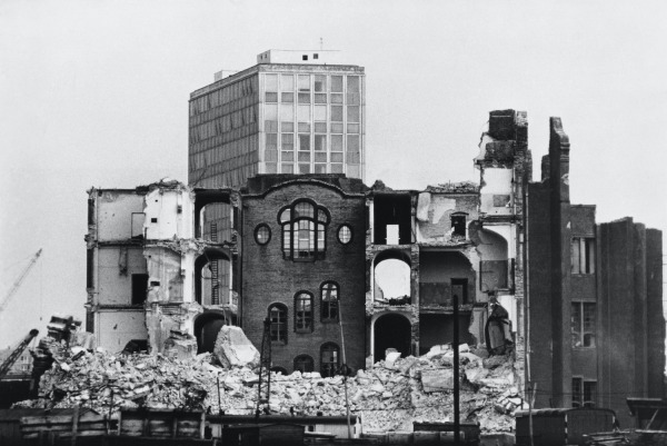 Ruinen am Alexanderplatz, Berlin, 1967