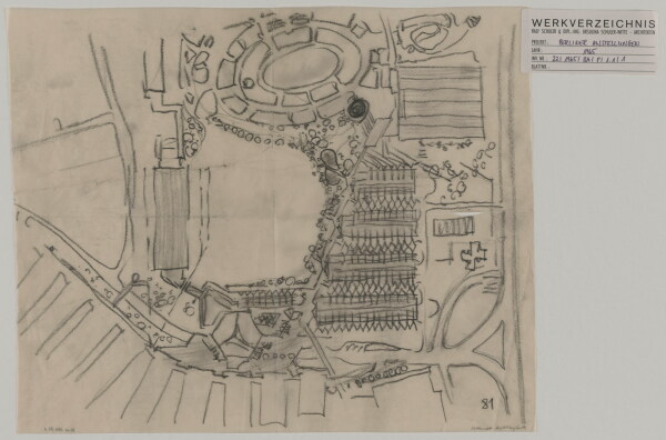 Wettbewerb Messehallen und Kongresshalle (sp�teres ICC) f�r die Berliner Ausstellungen, 1965/66