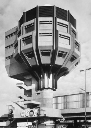 Turmrestaurant Bierpinsel in Berlin-Steglitz, 197276